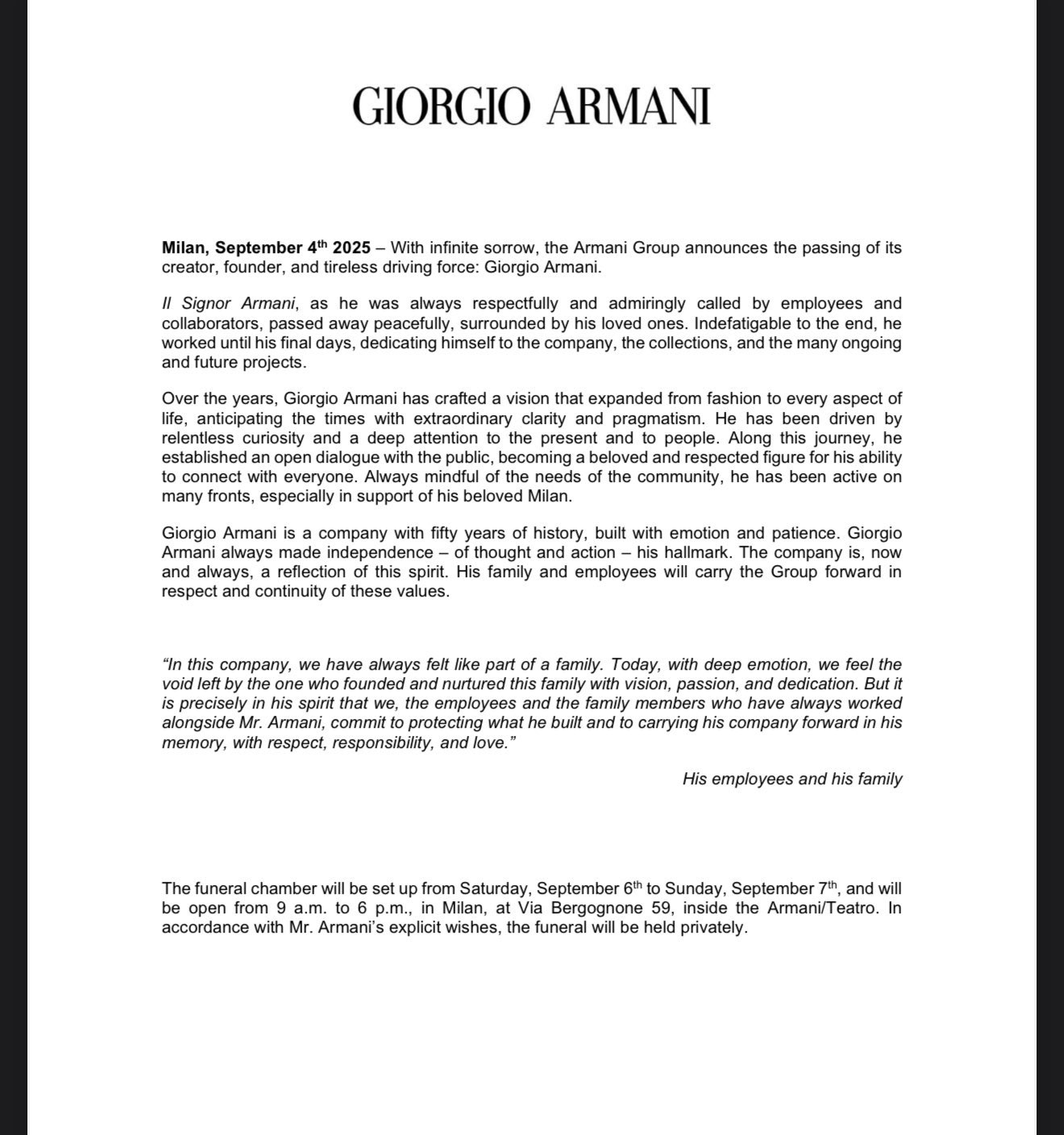 armani