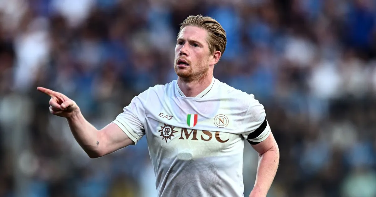 de bruyne napoli