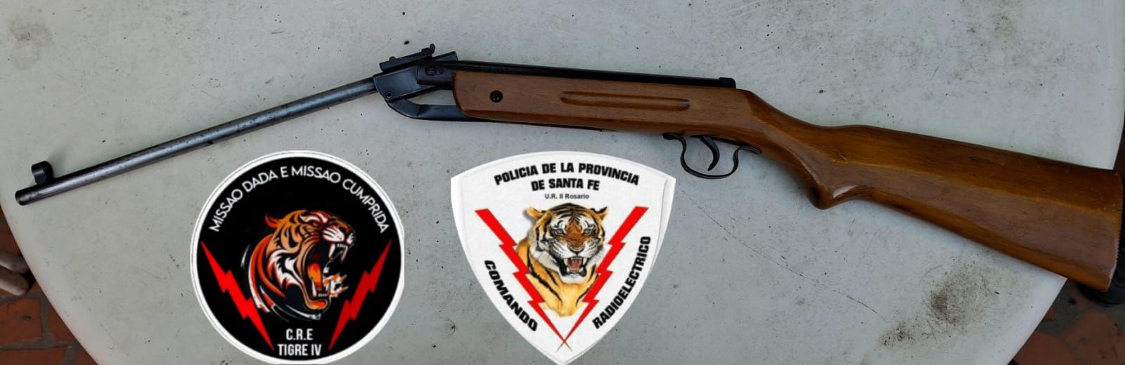 detenido amenazas arma