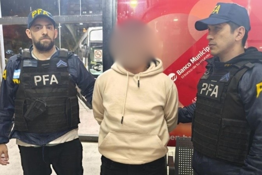 pfa detenido terminal