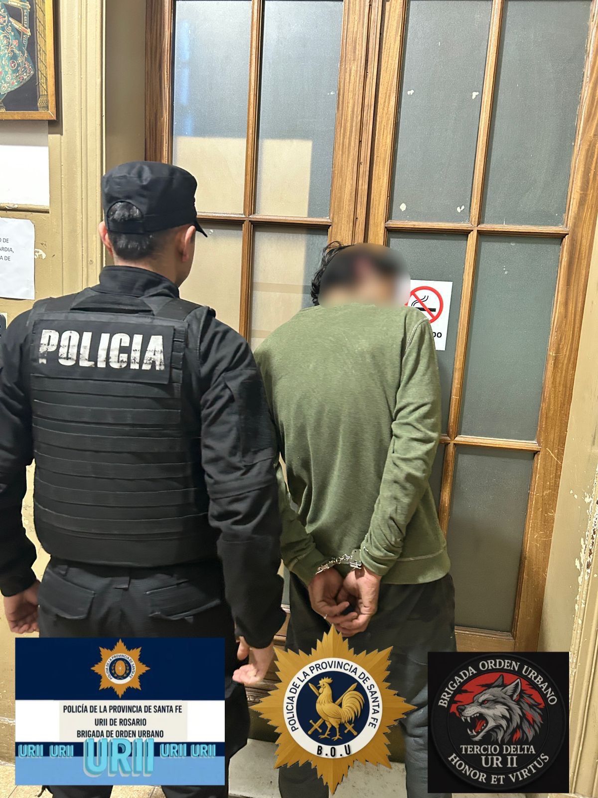 policiales detenido librería