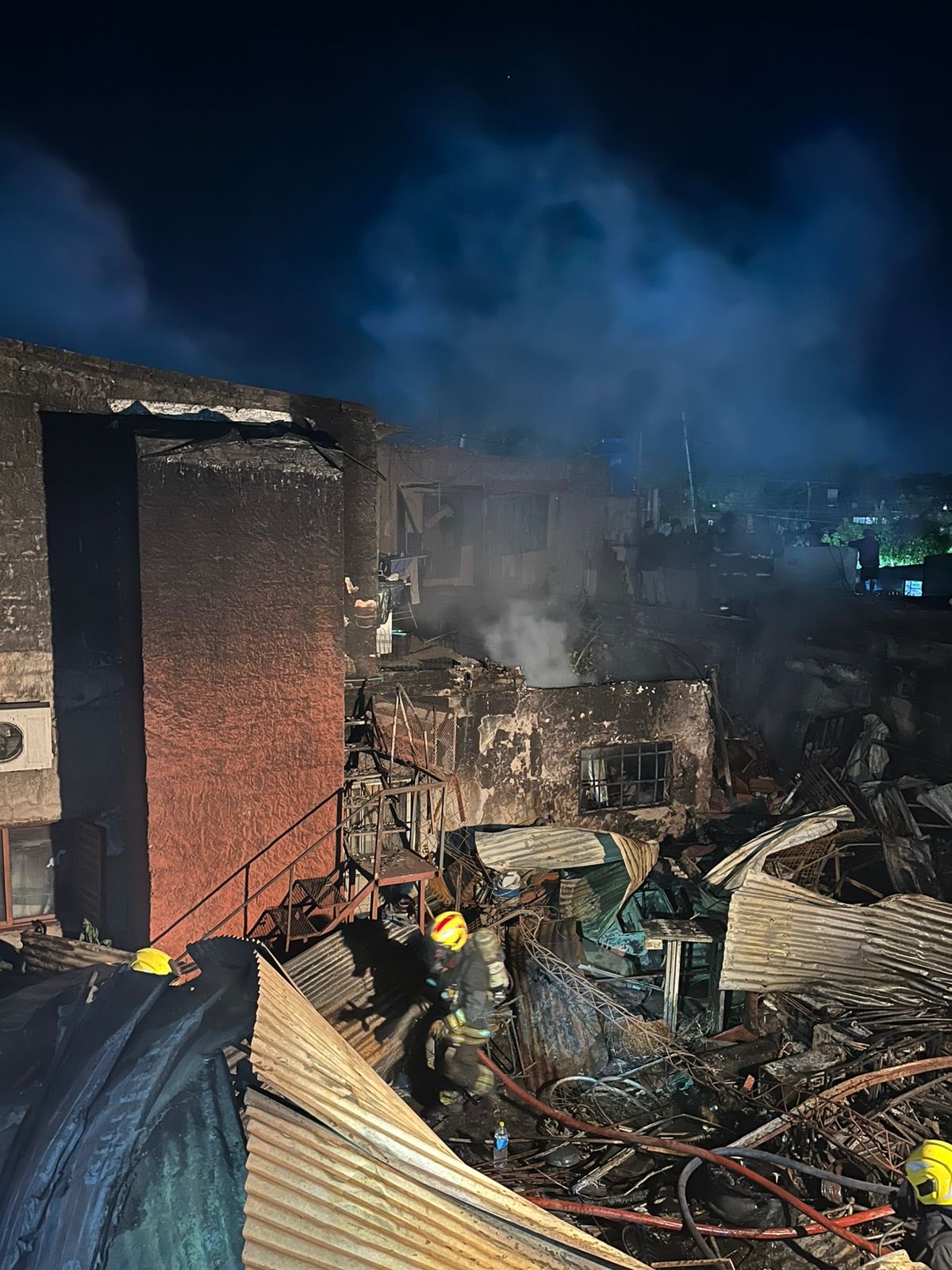 bomberos voluntarios incendio