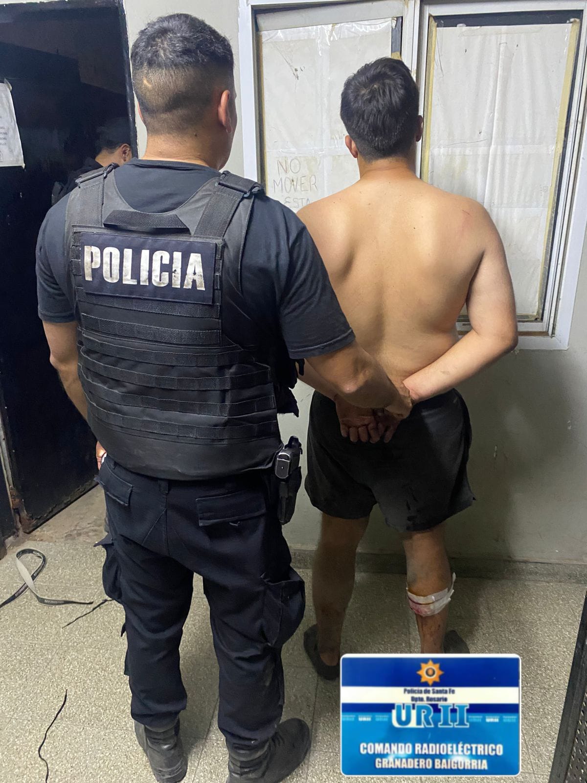 detenido arma granadero baigorria