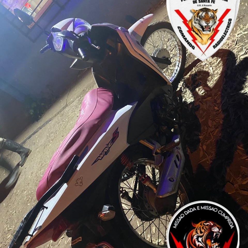 moto detenida zona oeste