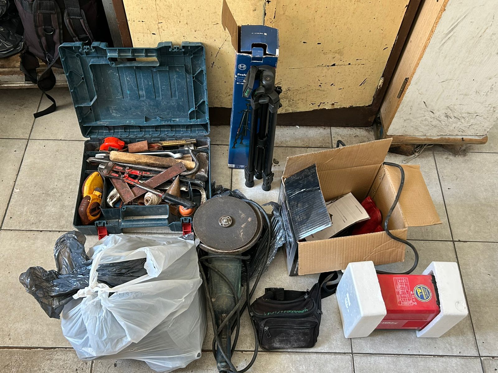 robo obra en construcción