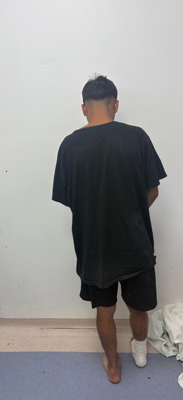 detenido moto robada