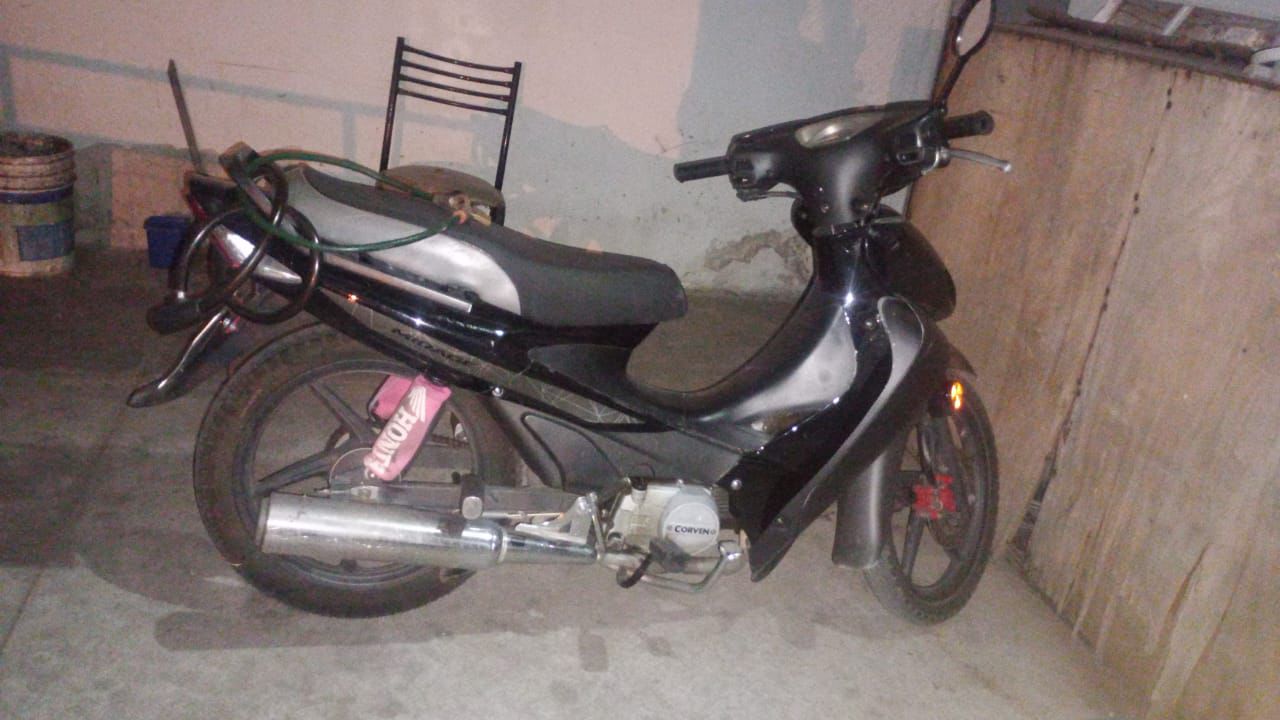 moto secuestrada