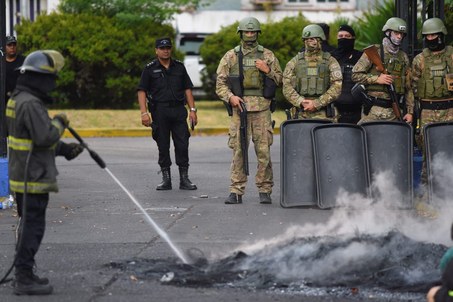 protestas policiales
