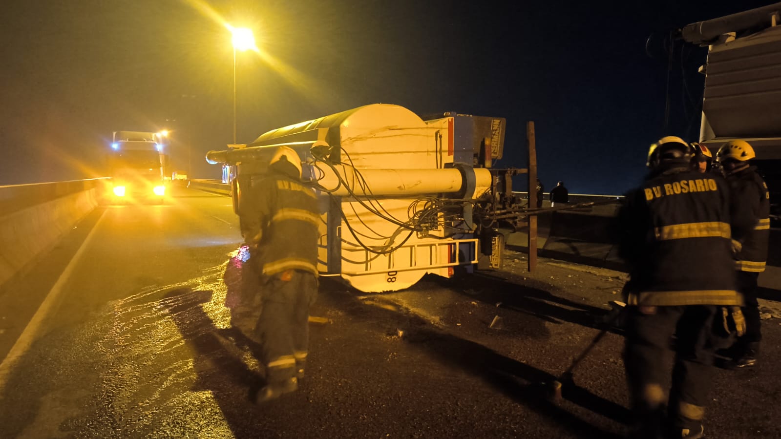 choque puente rosario-victoria