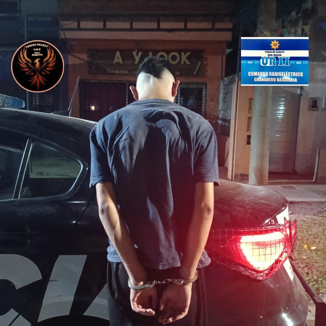 detenido arma patrullero