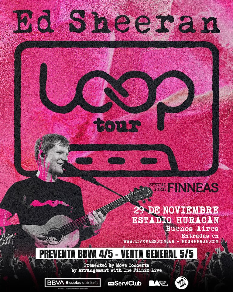 Ed Sheeran Argentina