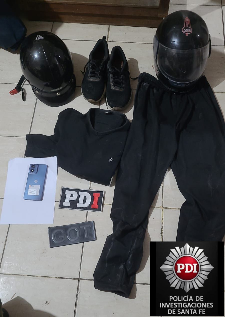 detención motochorro pdi