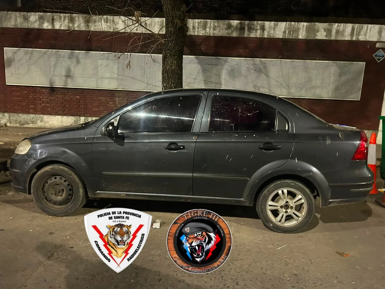 detenido auto