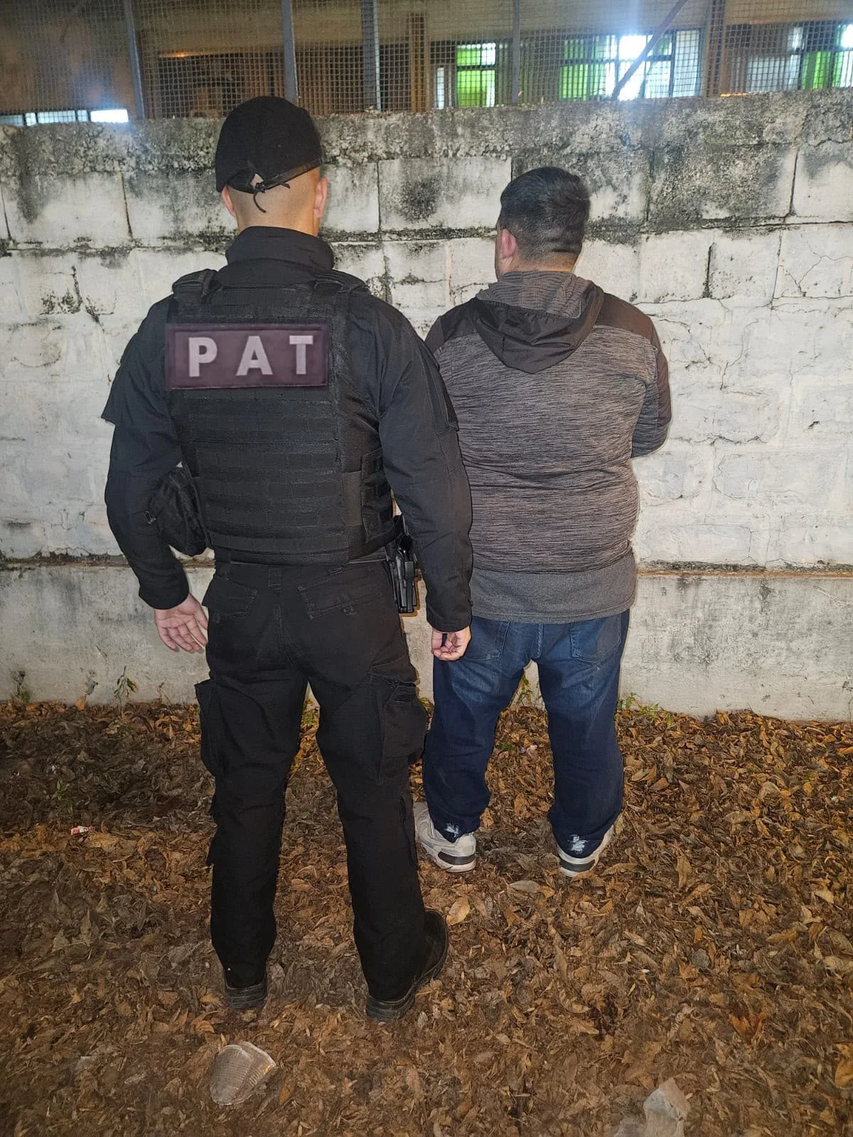 detenido motochorro