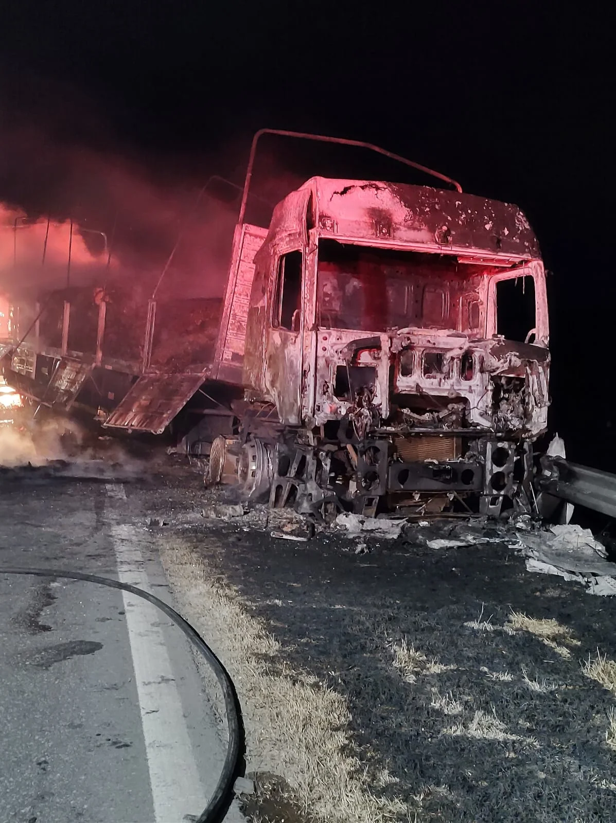 incendio camión