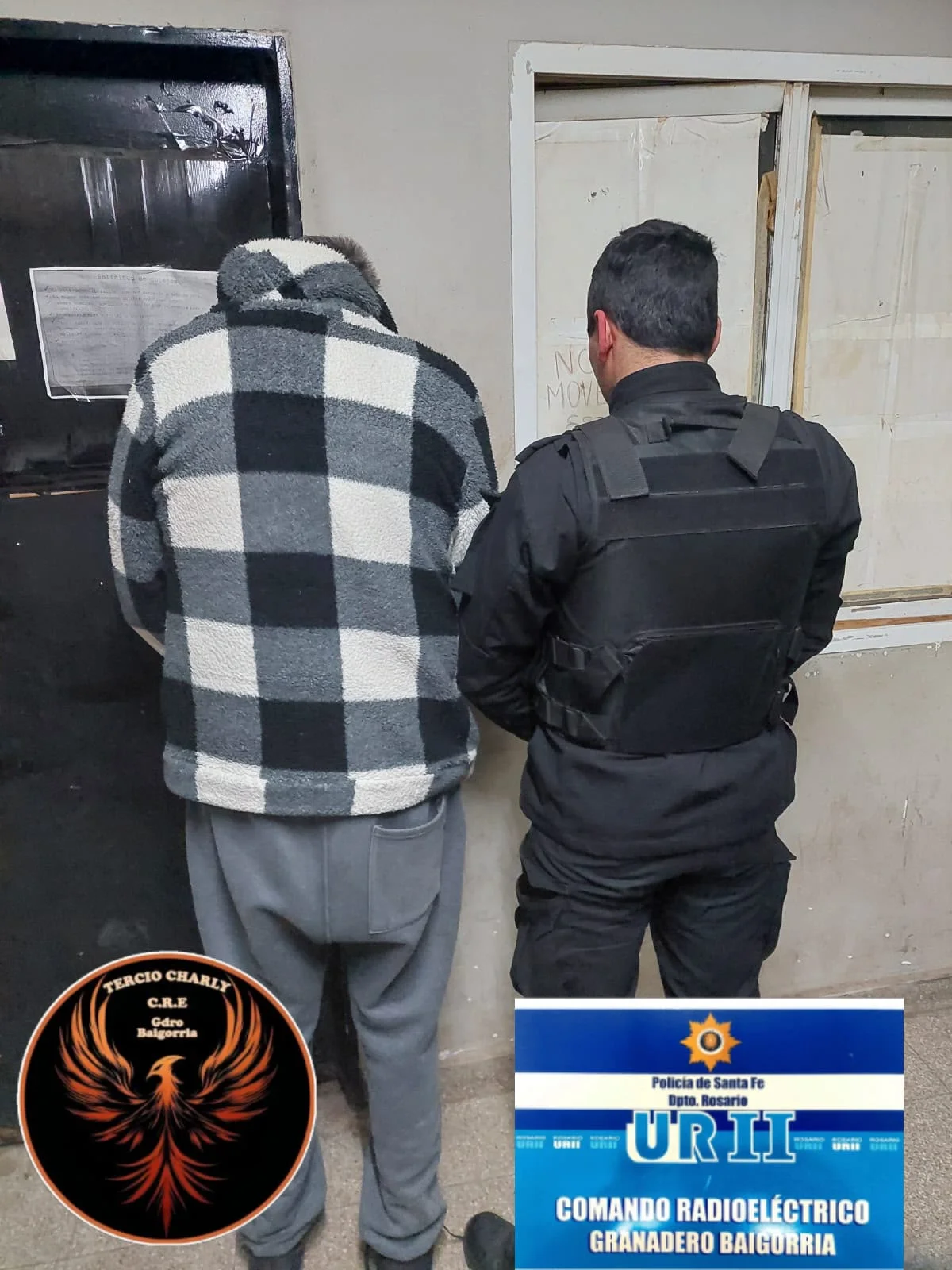 detenido disparos
