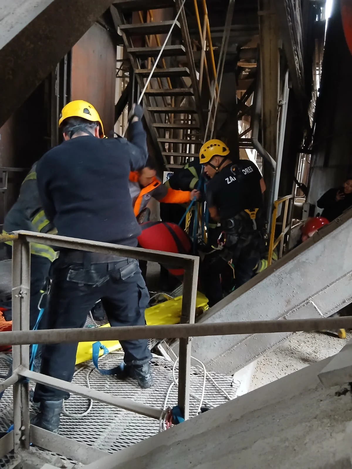 caida pozo rescate - 1