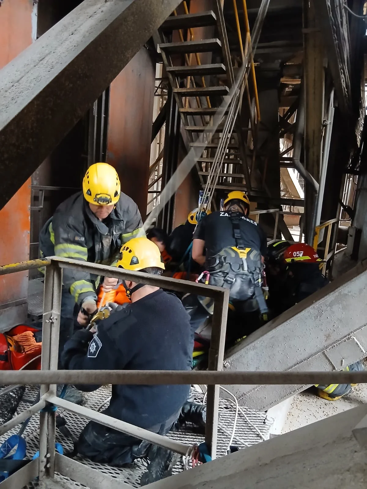 caida pozo rescate - 3